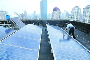 上?，F首個小區屋頂太陽能與風能發電系統，年發電量達5萬度